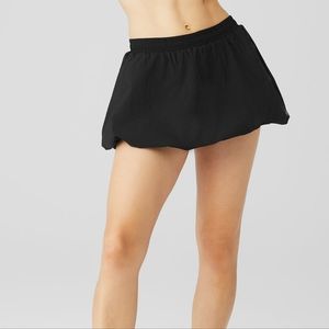 alo bubble tennis skirt